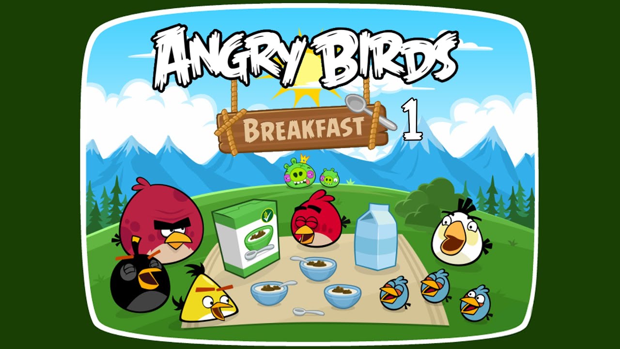 Pigs stole my cereal - Angry Birds Breakfast 1