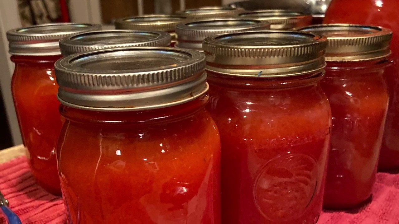 How I Can frozen tomatoes