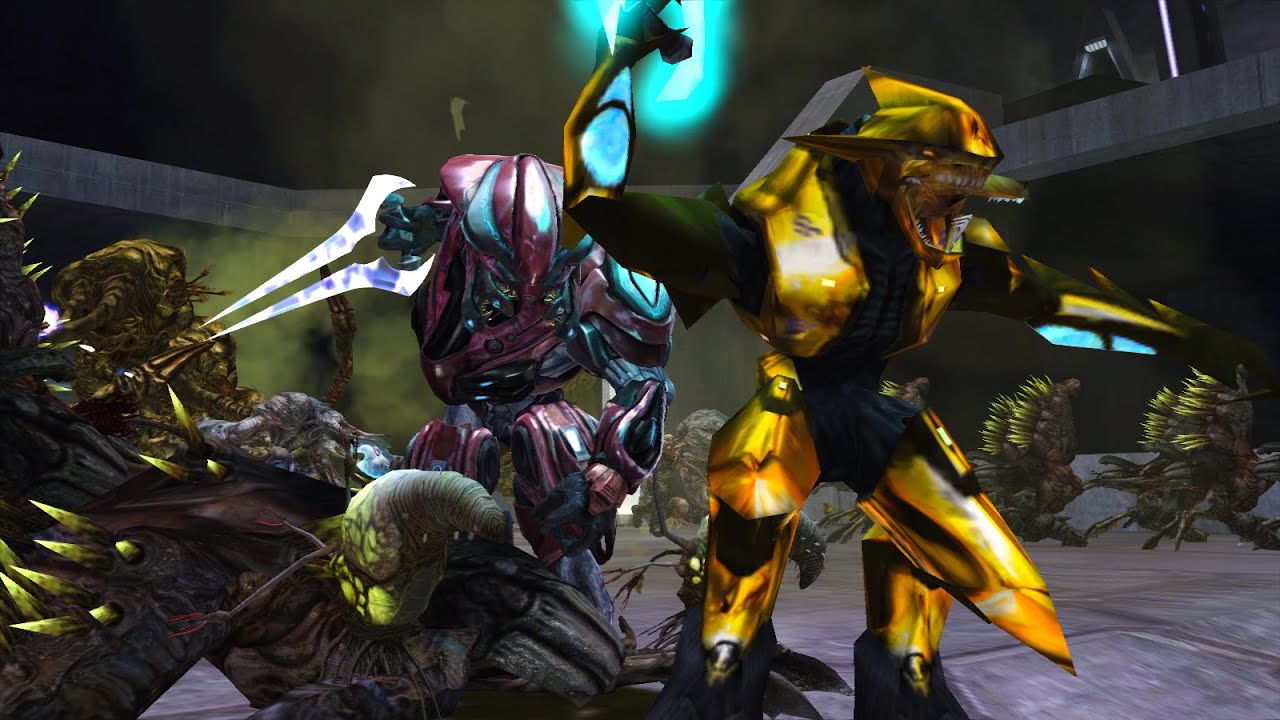 Covenant Elites VS. Waves of Flood (Old Version)