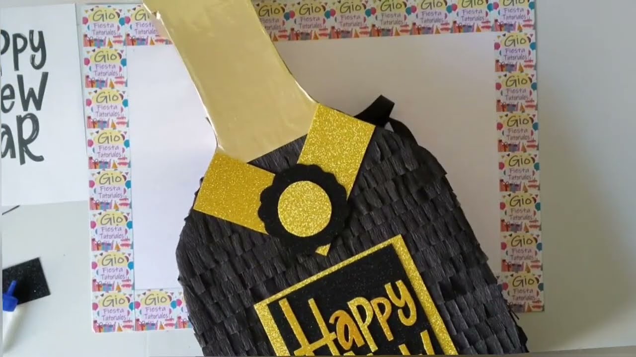 Piñata Año Nuevo Paso a Paso #diy #tutorial #manualidades