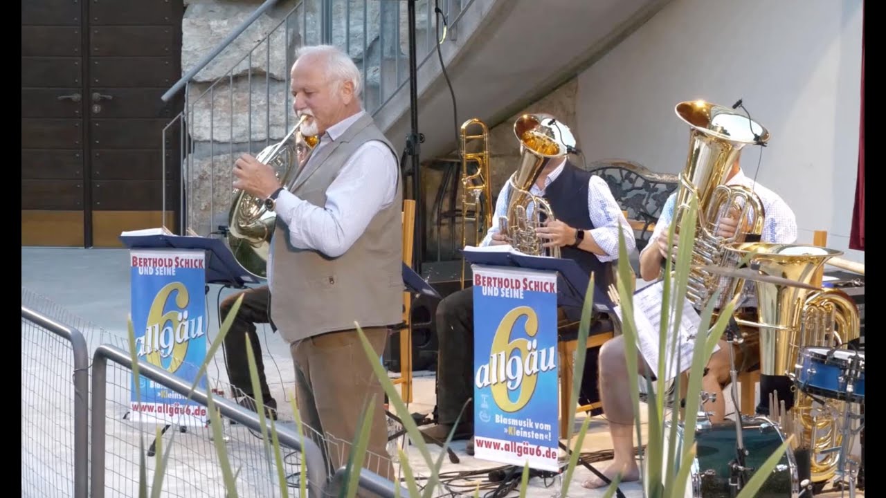 Engelbert Schmid 64 Jägerchor mit Allgäu 6 Hunting Choir horn with brass ensemble