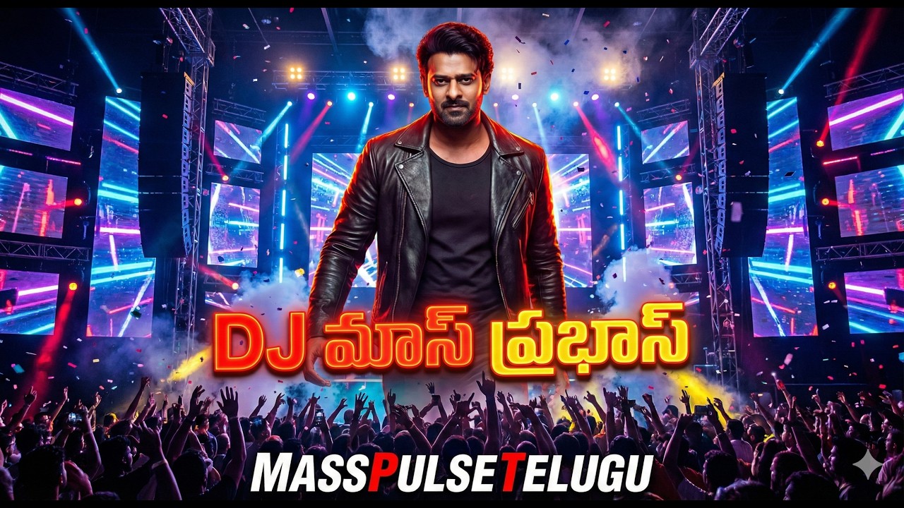 Prabhas Mass Elevation 🔥 DJ Remix | Rebel Star Entry | Telugu Mass Song l Prabhas Mass ElevationSong