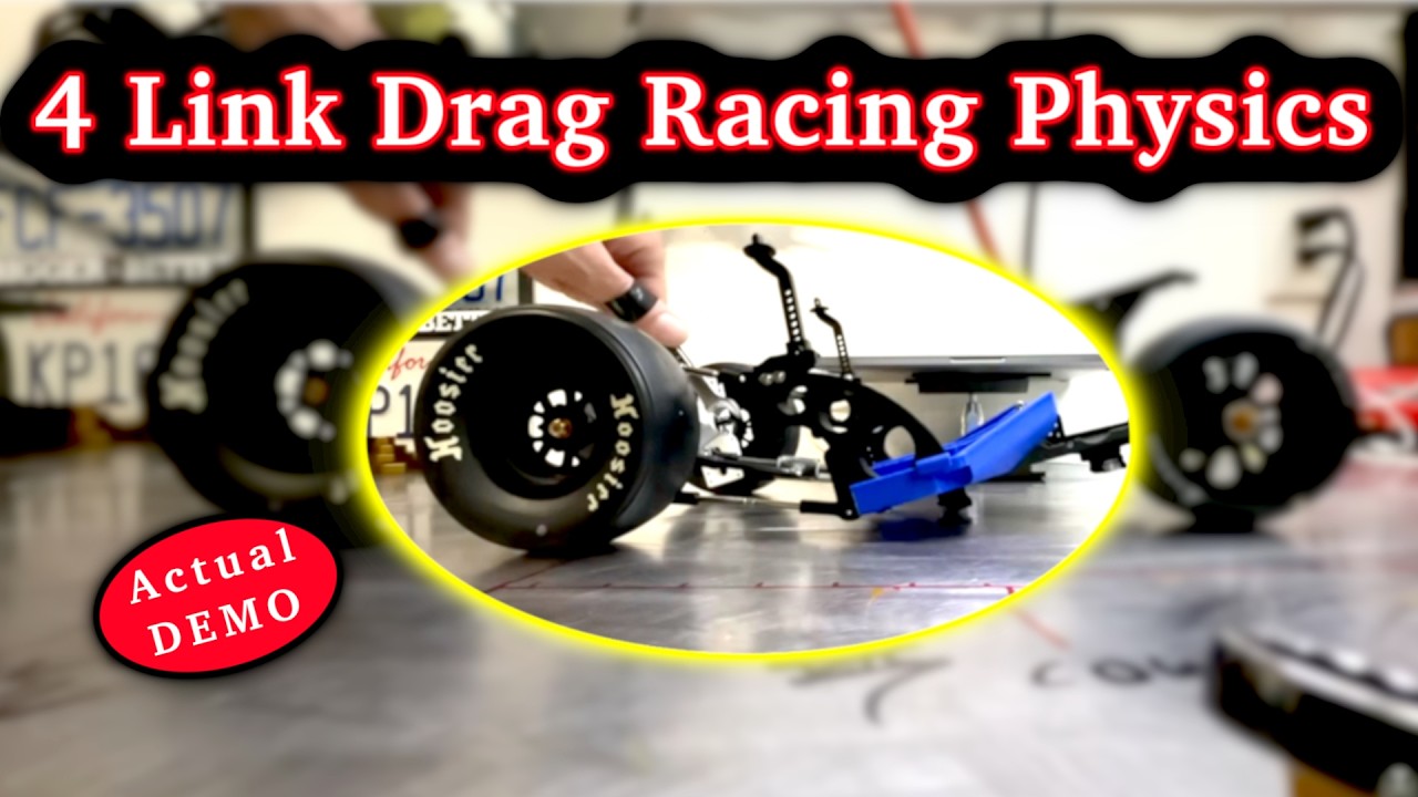Drag Racing 4-Link Forces DEMO: Squat, Anti-Squat & Neutral