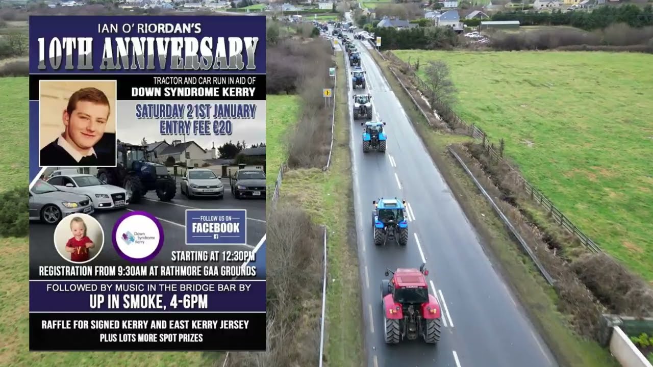 Ian O'Riordans 10th Anniversary Tractor and Car Run 2023