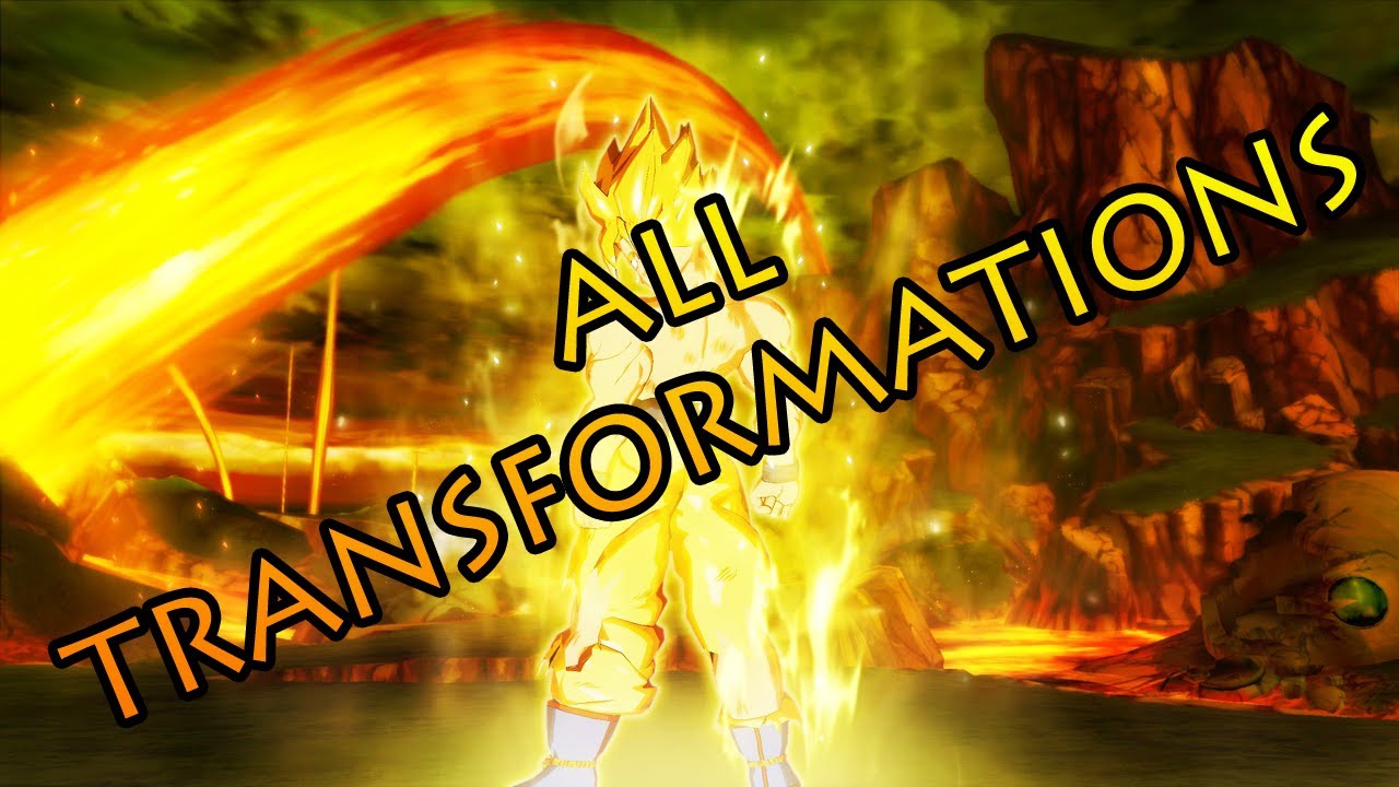 Dragon Ball Z Burst Limit - All Transformations