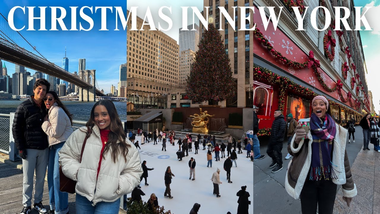 VLOG: CHRISTMAS IN NEW YORK 🎄🗽