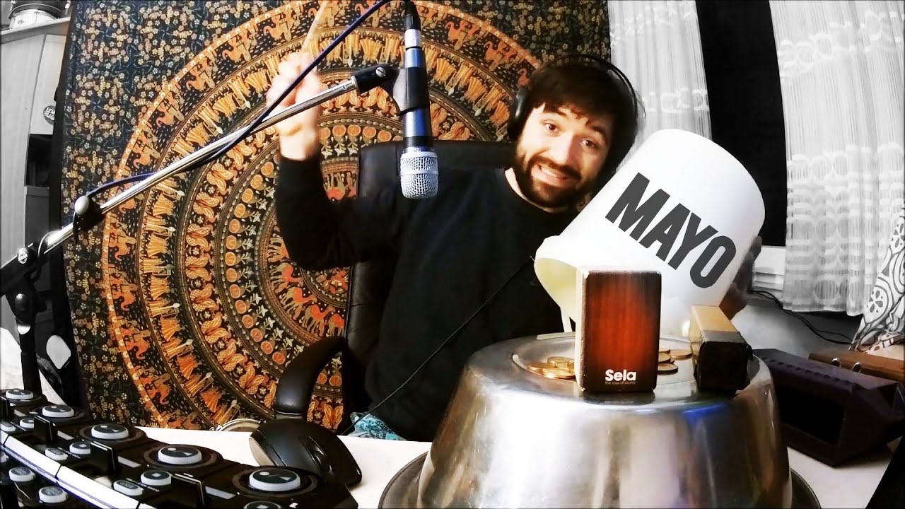 Desk Techno Jam on RC-505