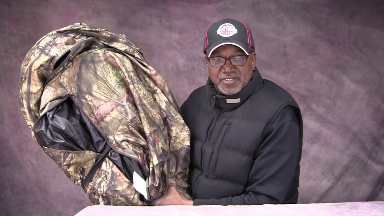 Ice Fishing with the Ameristep Chair Blind