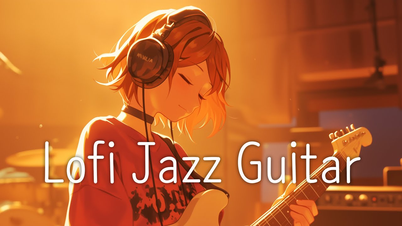 Chill Lofi Jazz Guitar for Studying, Working, Relaxing.  lazy afternoon