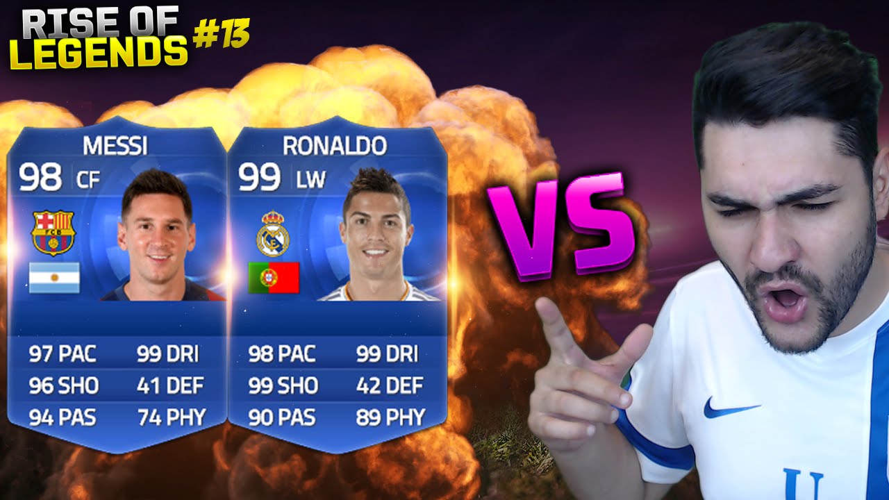 Ovvy vs MESSI & RONALDO / The Ultimate FIFA 15 Challenge / Rise Of Legends #13