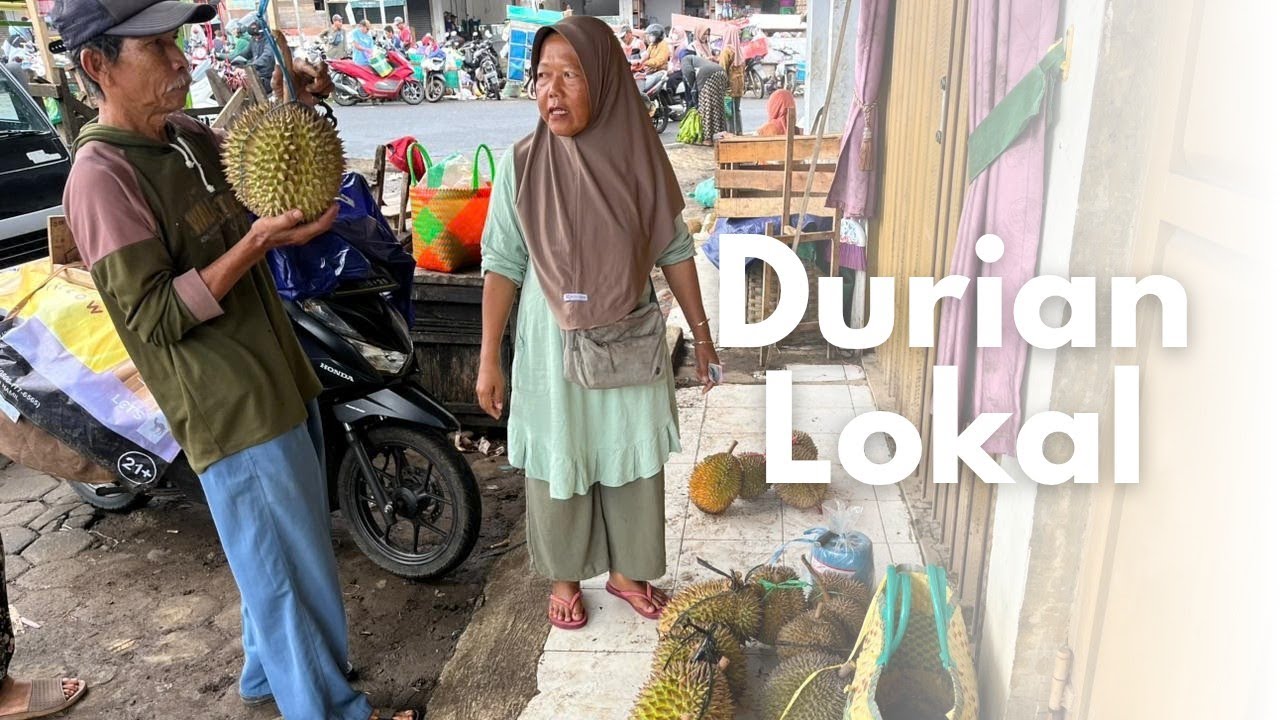 Awal Ramadhan Stok Durian Di Pasar Doro || 19 Februari 2026