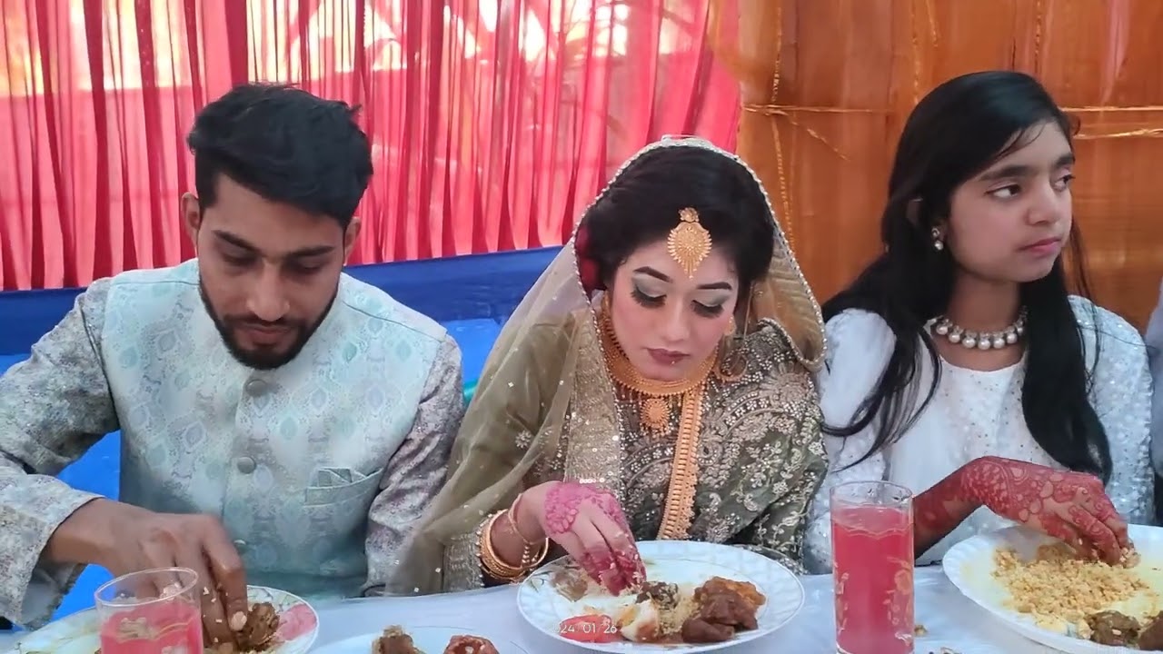 জাওয়াদ ও তিথীর বিয়ের বৌভাত
