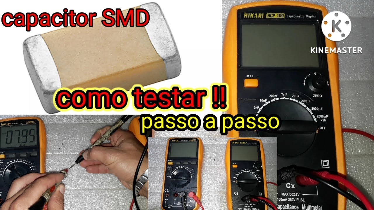 Capacitores smd teste na placa e fora,e defeitos na placa de tvs led