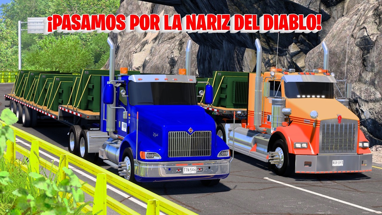 ¡CONDUCIMOS  LOS CAMIONES MAS VISTOS EN COLOMBIA!  |  Colombia  |  American Truck Simulator