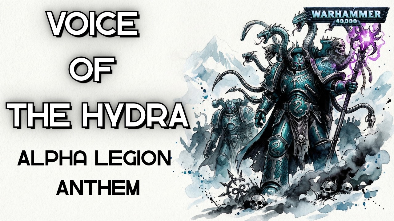 VOICE OF THE HYDRA | Alpha Legion Anthem | Warhammer 40K