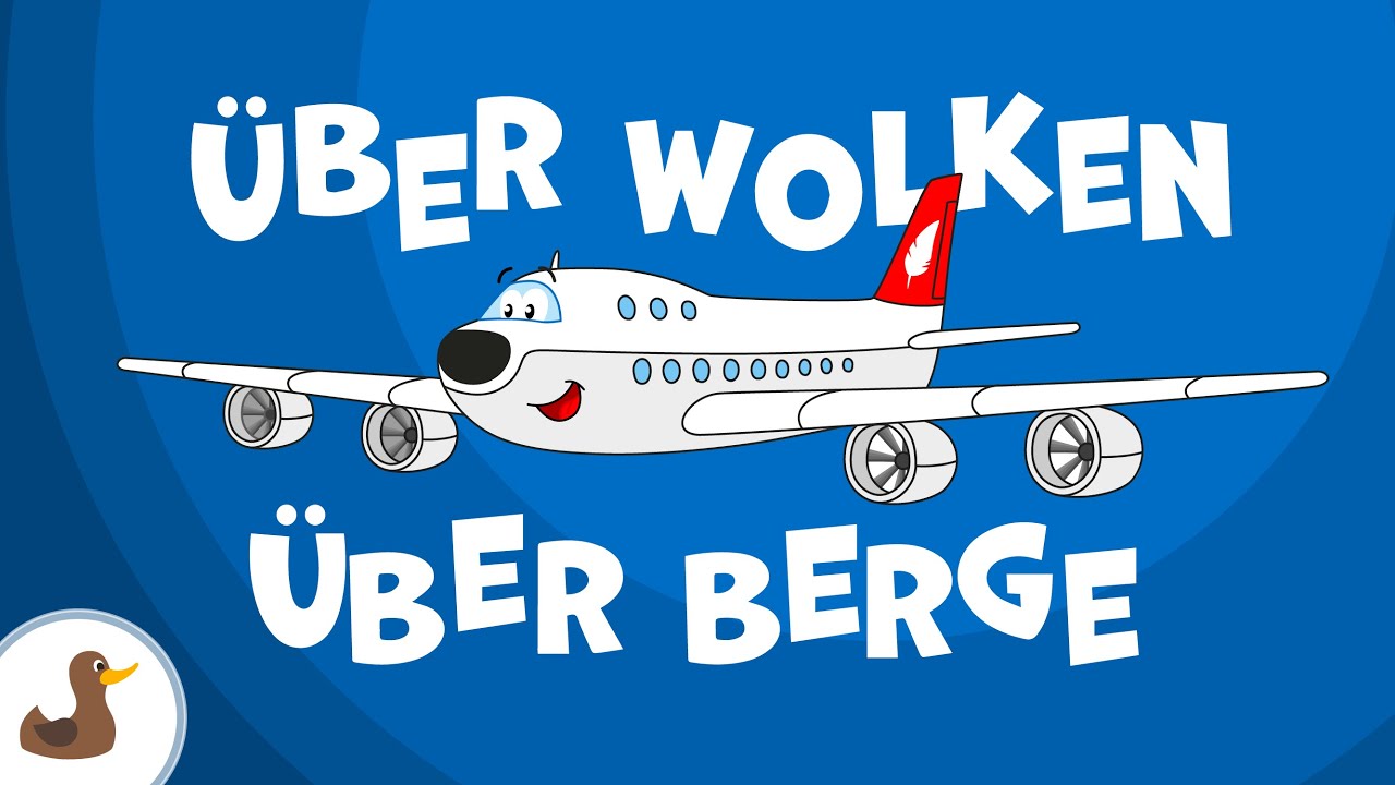 ✈️ Das Fliegerlied (&Uuml;ber Wolken, &uuml;ber Berge) - Fahrzeuglieder | EMMALU | Sing Kinderlieder