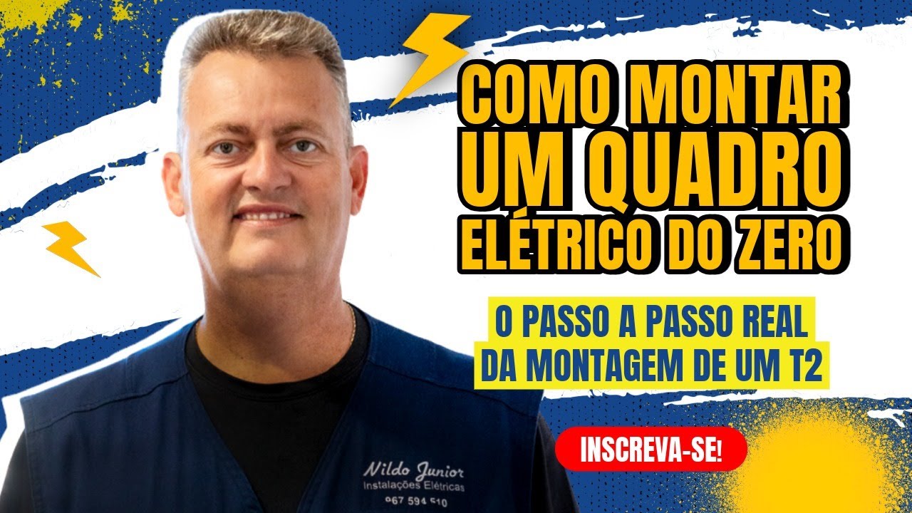 Como Montar um Quadro Elétrico de um T2 | Passo a Passo Completo com Dicas Profissionais