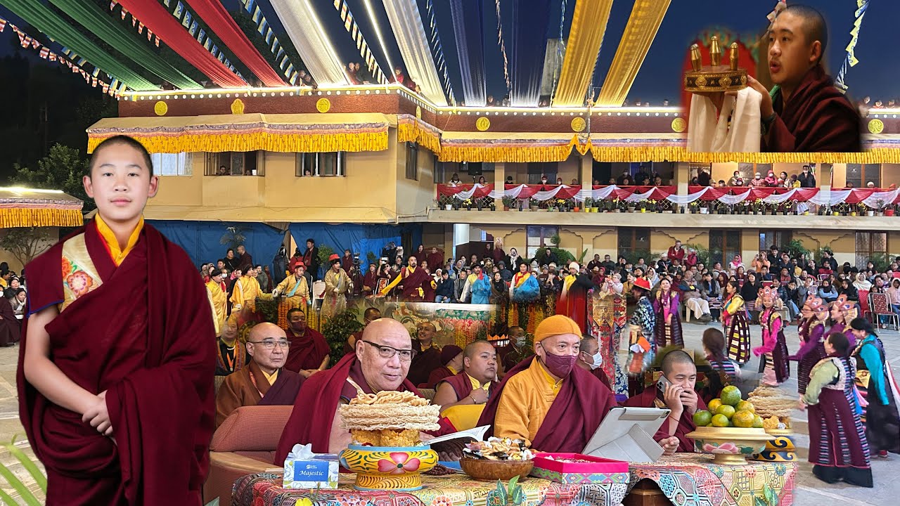 Grand Enthronement Of Bokar Yangsi Rinpoche at mirik #gyatso la vlog #mirik #monastery #rinpoche