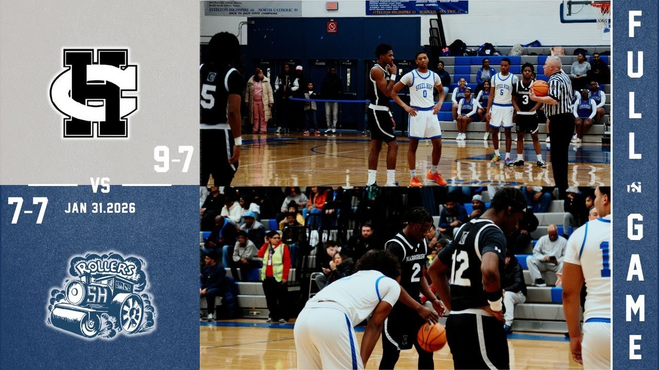 Steel-High Rollers vs Harrisburg Cougars | Full Game | PIAA Boys Varsity BB | 1.31.26