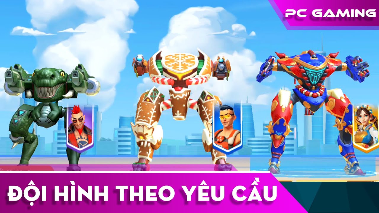 [ Mech Arena VN# 428] L&agrave;m đội h&igrave;nh theo y&ecirc;u cầu - Zephyr, Stalker, Panther