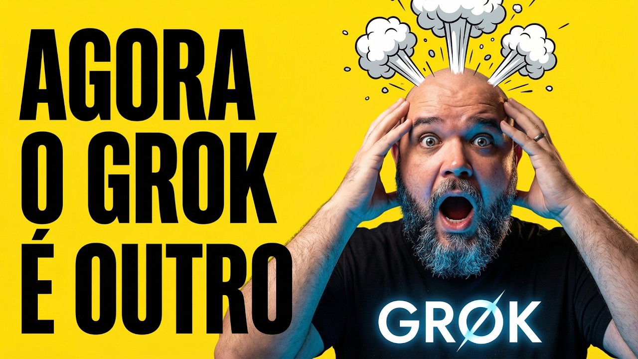 GROK ATUALIZOU - Nova forma de gerar vídeos por IA
