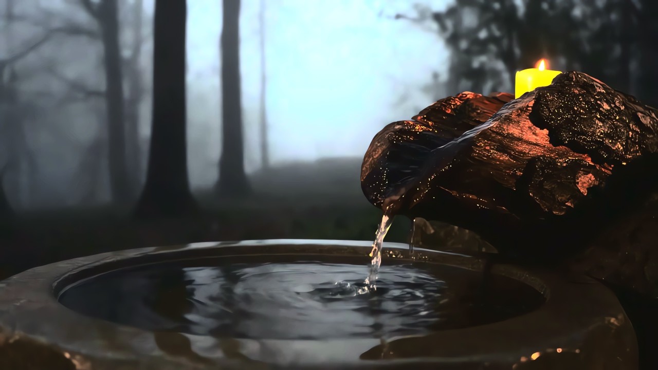 Deep Healing Piano with Water Sounds 🌿 Calm Anxiety, Ease Depression, Relax Completely
