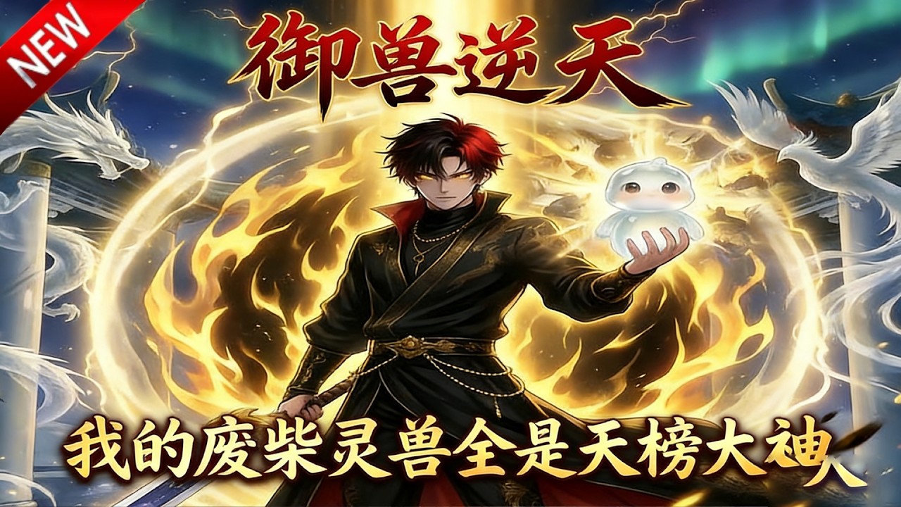 💥【新番上线】穿越为御兽世家废柴嫡长子安齐，契约F级史莱姆沦为笑柄，绝望之际废柴灵兽系统激活，契约灵兽越弱，返还实力越强！《御兽逆天：我的废柴灵兽全是天榜大神》全集 Multi SUB #动漫魔女