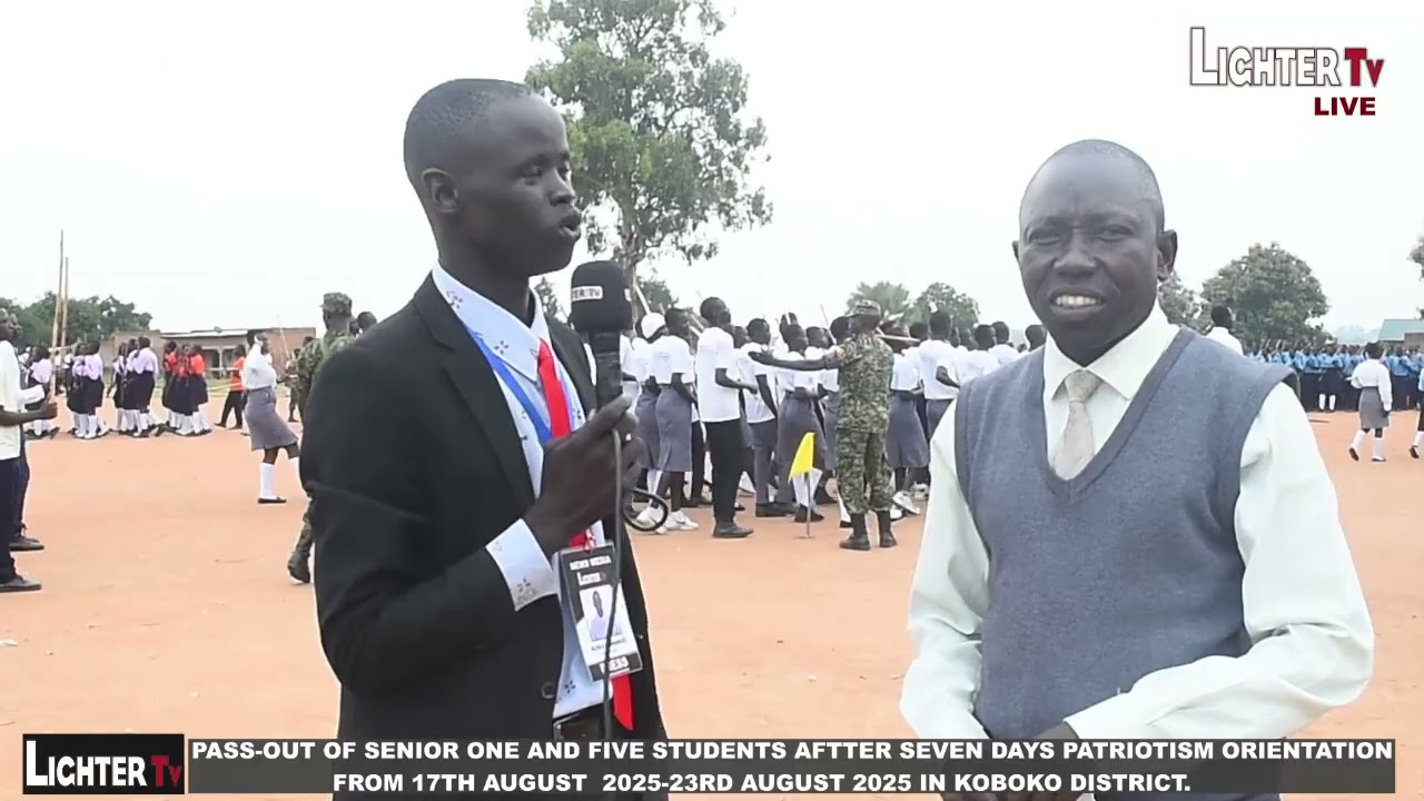 Koboko District Patriotism Pass Out 2025.