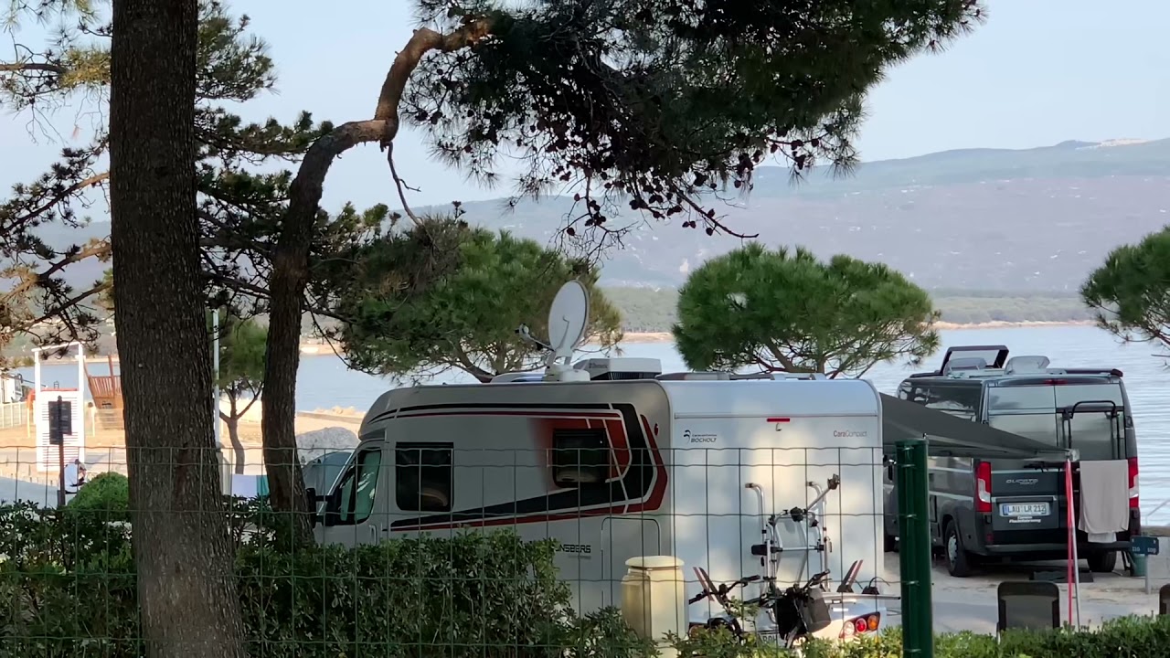 Spying at at Ježevac Premium Camping Resort, KRK, Croatia