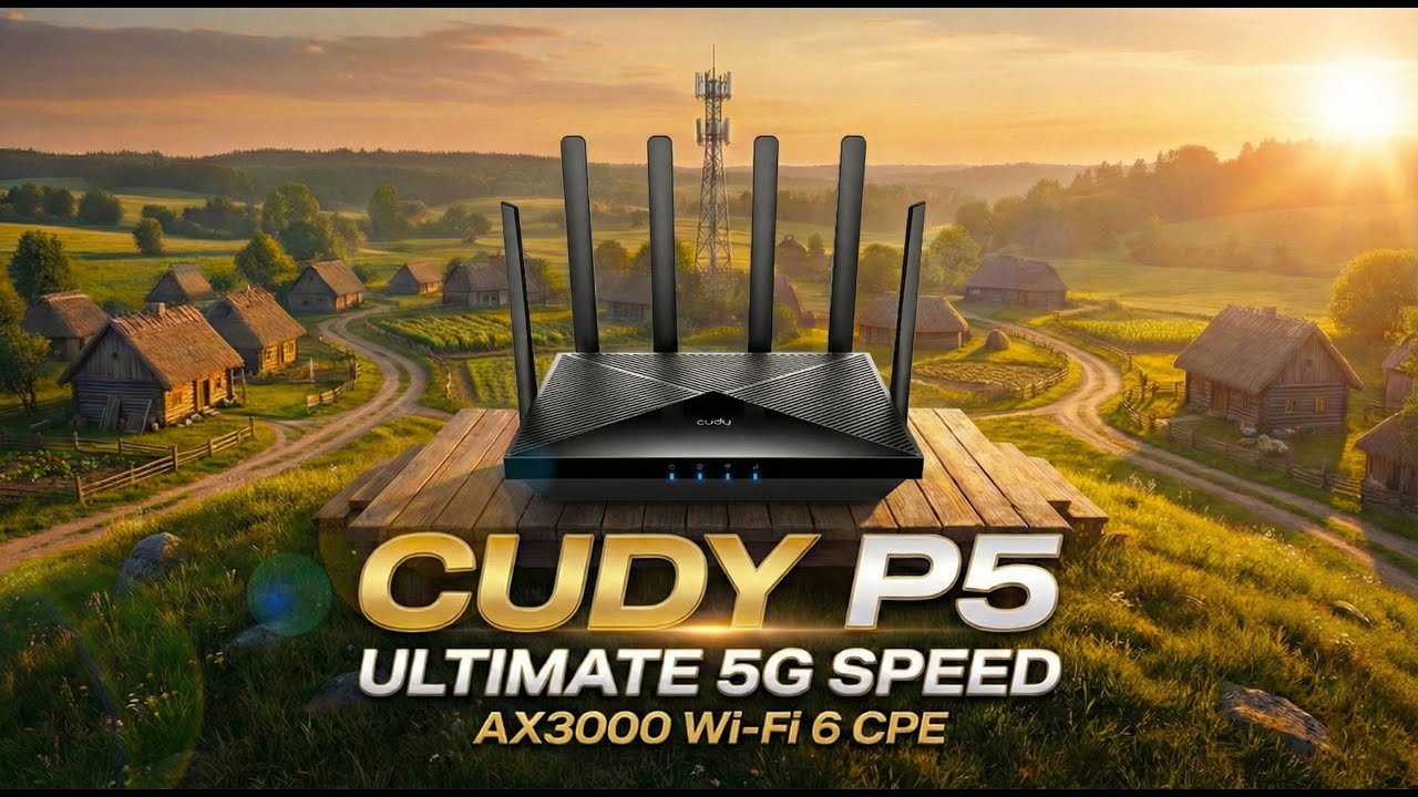 Cudy P5 AX3000 Configuration Guide | Cudy 5G Dual Sim CPE Router Control Panel Overview