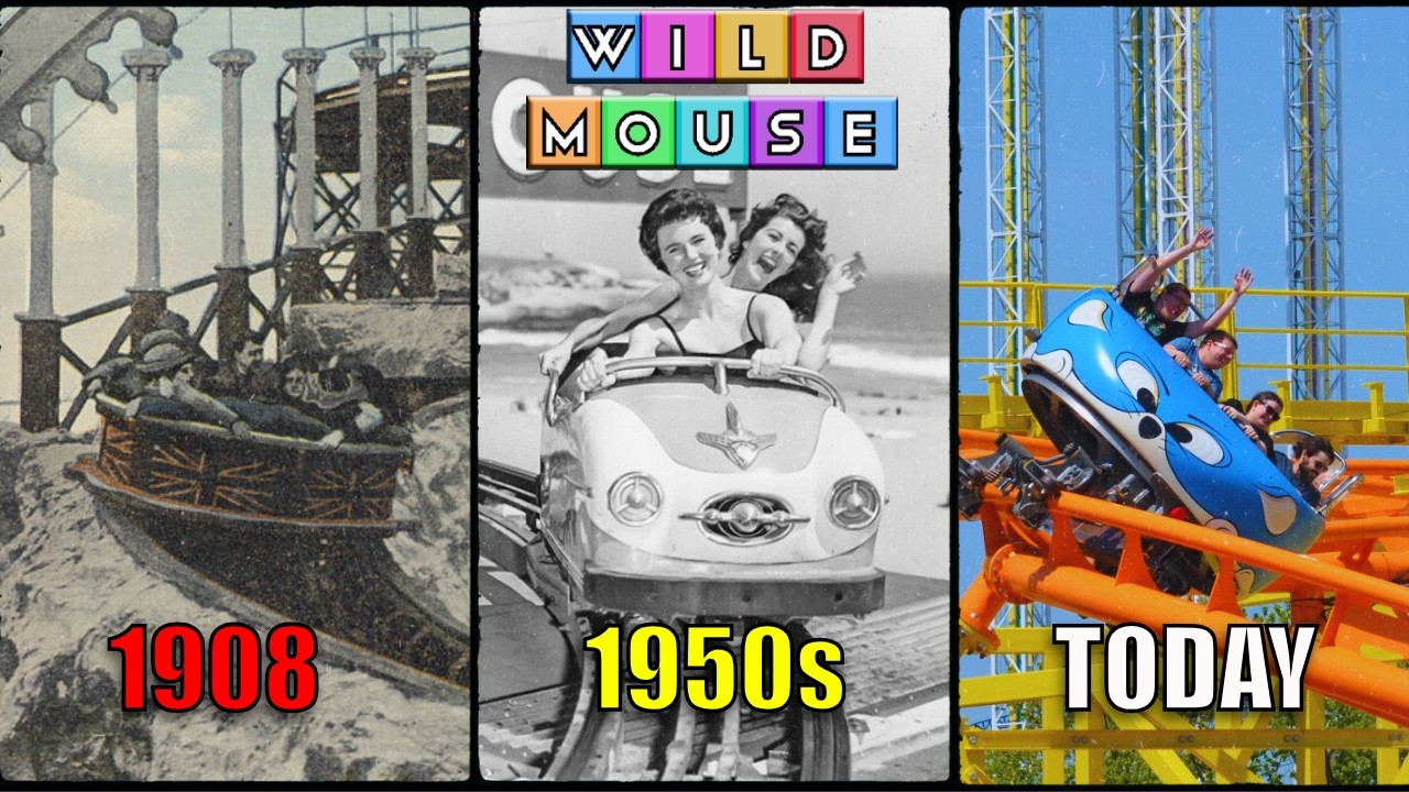 The Evolution of the Iconic Wild Mouse Rollercoaster!
