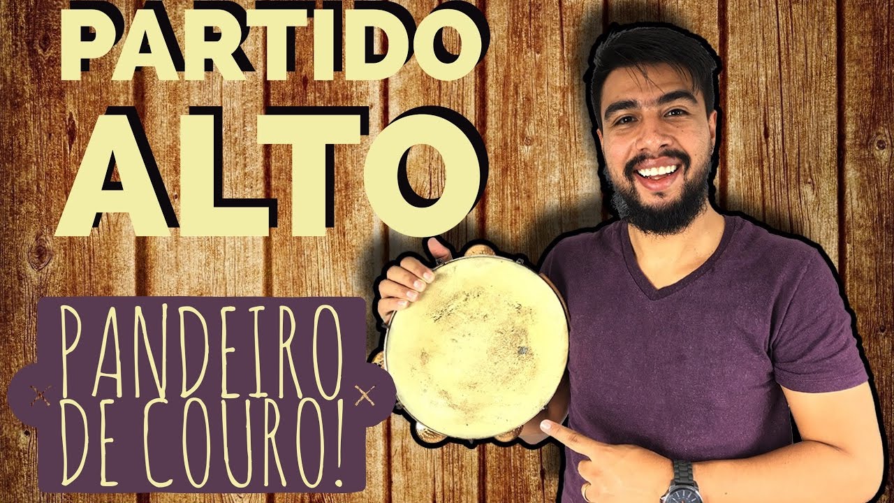 Partido alto para Pandeiro de Couro