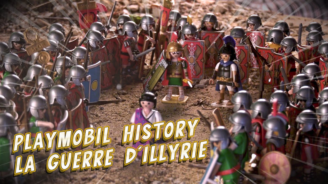 PLAYMOBIL HISTORY La guerre romaine d'Illyrie !