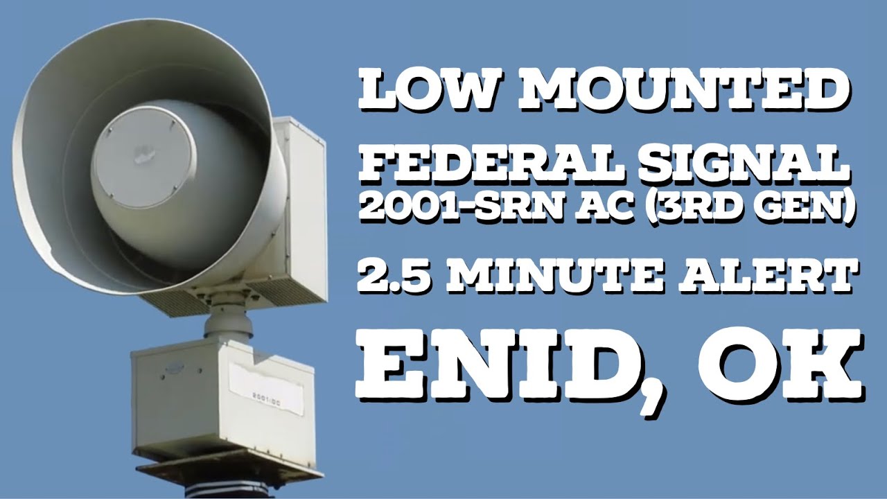 (Low Mounted) FS 2001-SRN AC (3rd Gen) | 2.5 Min. Alert | Enid, Oklahoma | 8/7/23