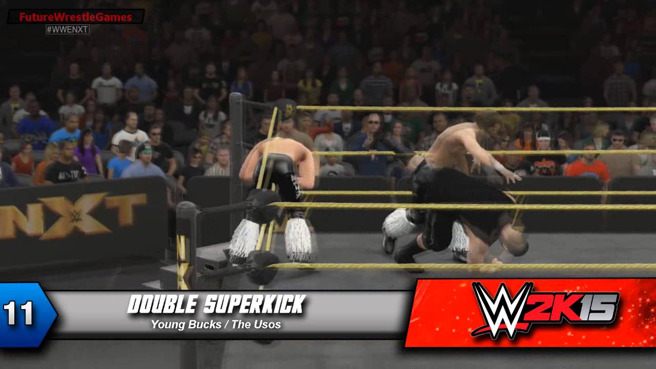 WWE 2K15 - TOP 23 Tag Team Moves [PS4]