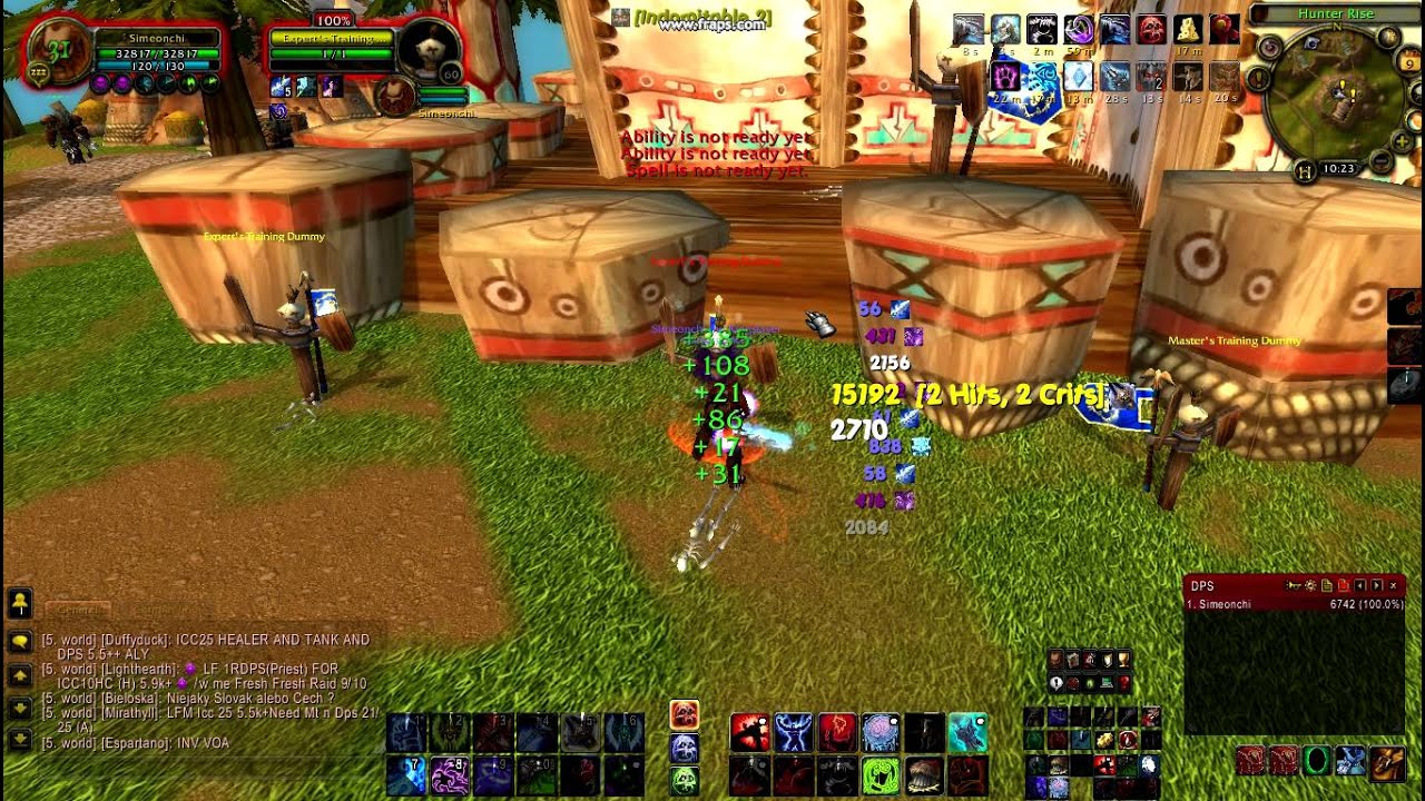 Frost DK dps rotation