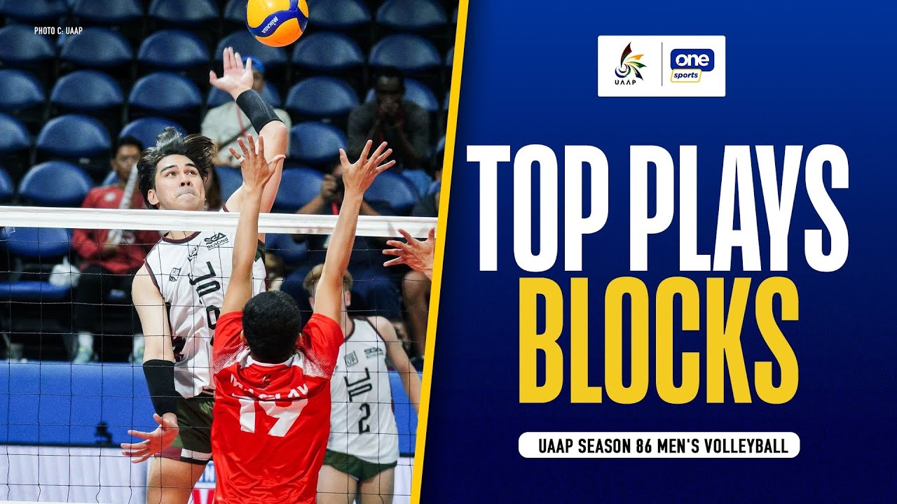 TOP BLOCKS | UAAP SEASON 86 MEN'S VOLLEYBALL | ULTIMATE COMPILATION