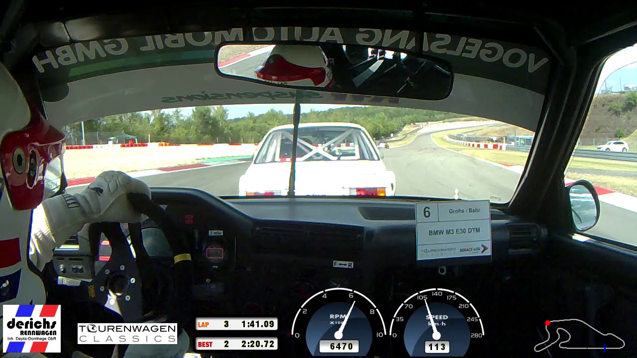 Vogelsang M3 mit Harald Grohs - Tourenwagen Classics Golden &Auml;ra OGP 2020