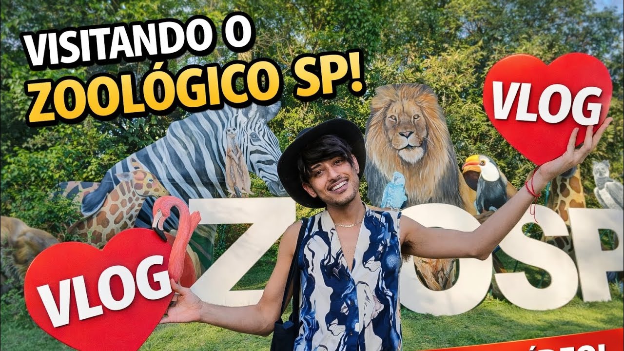 um dia comigo no zoológico  de SP | Jefferson Diamante 💎 