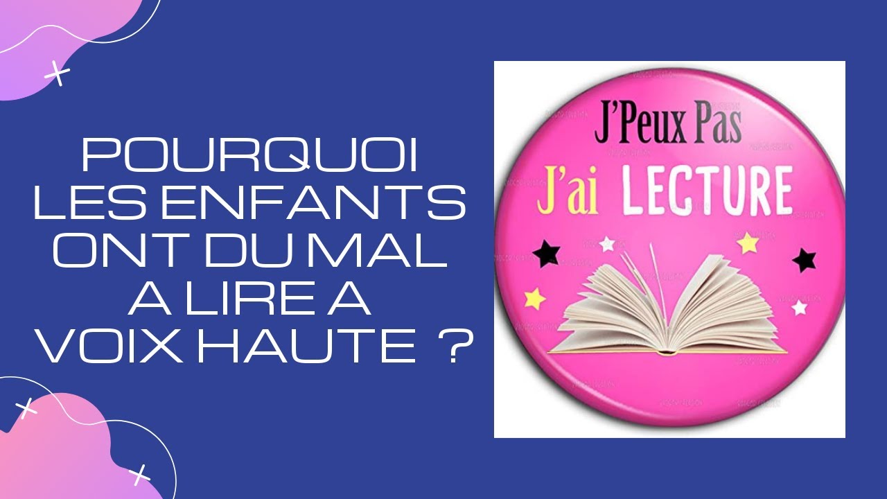 La LECTURE à HAUTE VOIX, pourquoi les ENFANTS ont du mal ? Et si c’était leur NEZ le problème...