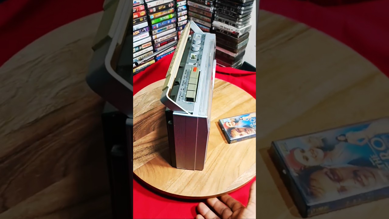 JVC victor Hi-Fi sound recorder RC-250JW 3 band FM stereo Cassette player #youtubeshorts #viral