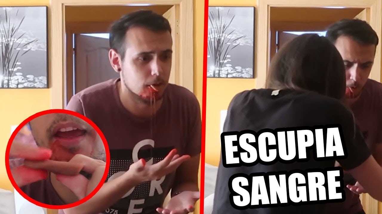 BROMA MUY PESADA A MI NOVIA!! ME CORTÉ LA LENGUA Y PERDÍ LA MITAD