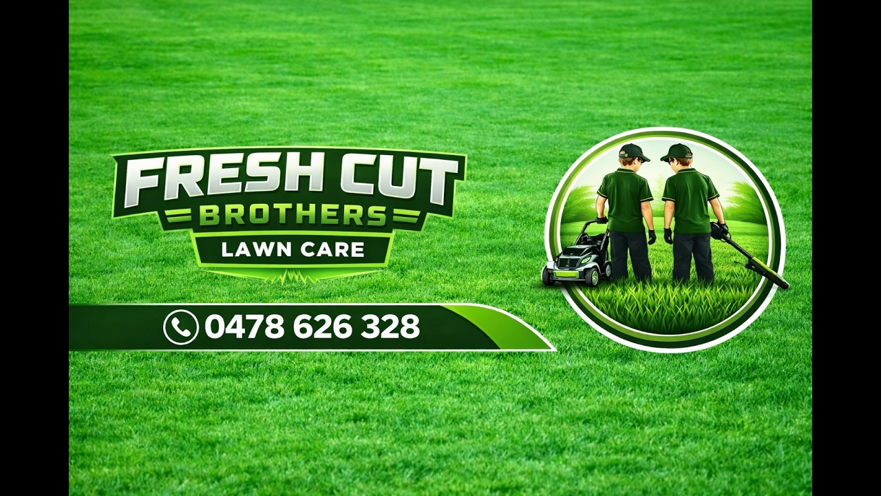 Just Brothers at Work | Satisfying Lawn Mowing 🔥