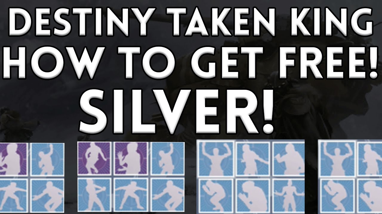 Destiny: How to Get Free Silver! (Sick Dance Emotes From Eververse Trading Co)