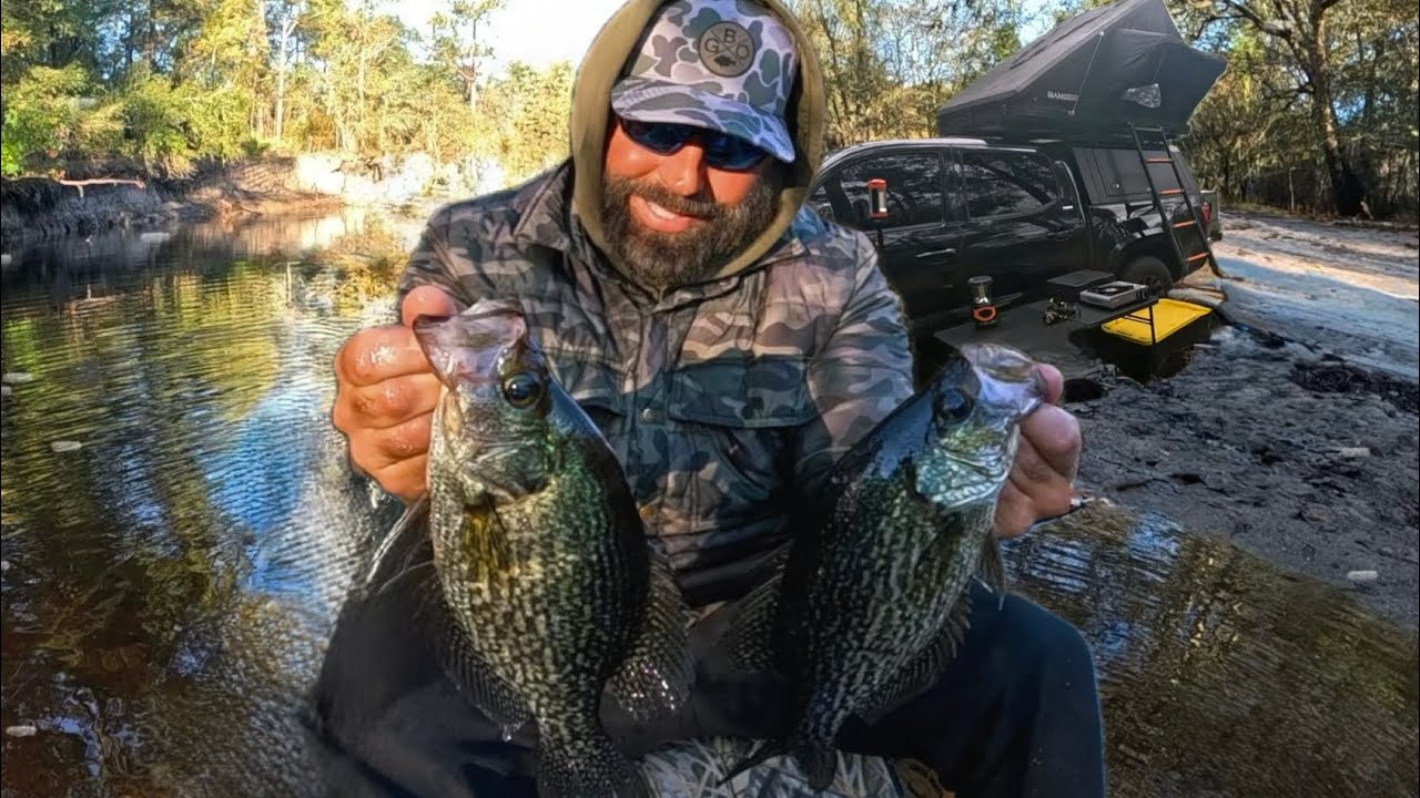 Одиночный поход и рыбалка в холодную погоду! (Поймай и приготовь)