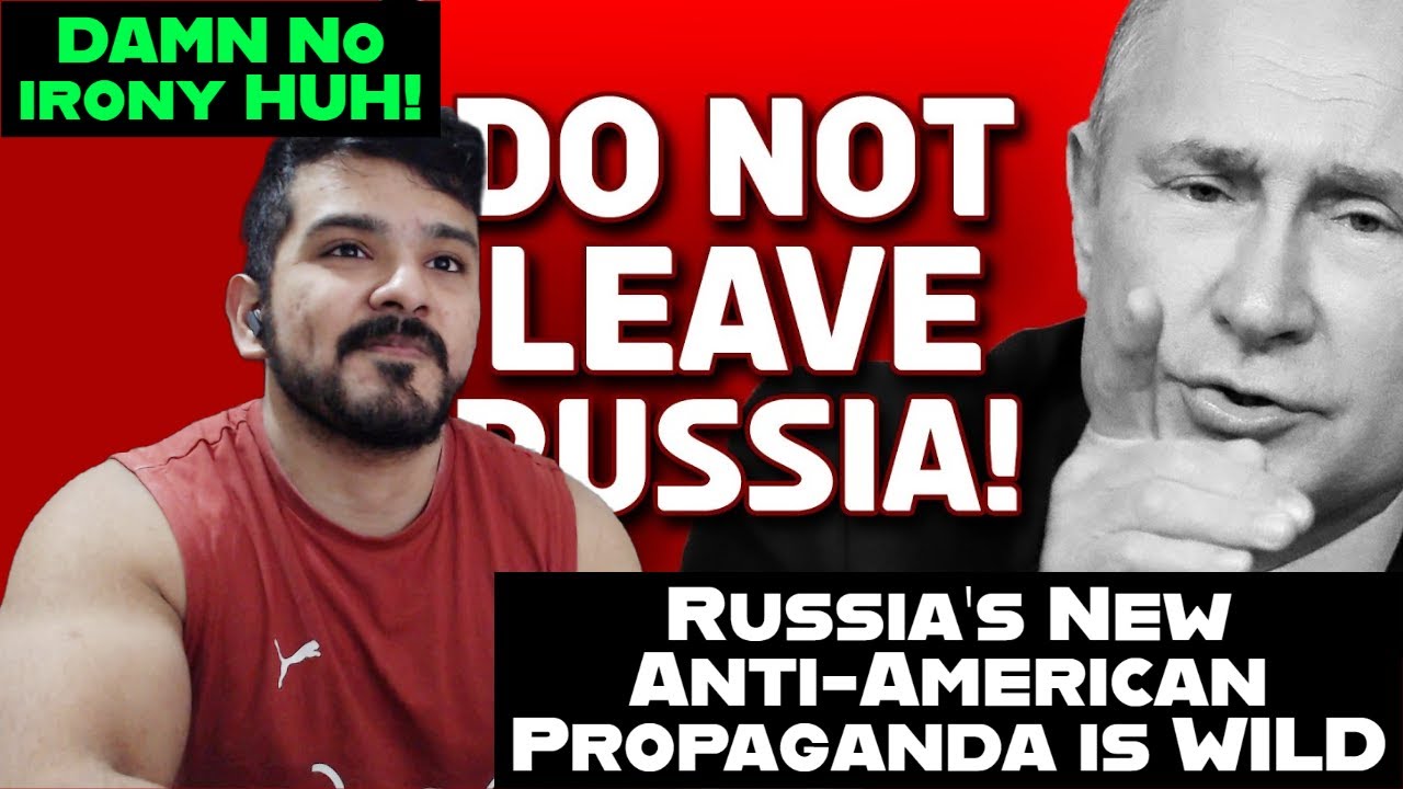 Russia's New Anti-American Propaganda is WILD by NFKRZ reaction
