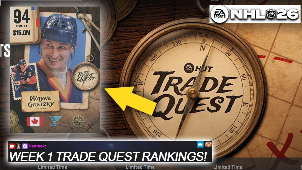 BEST WEEK 1 TRADE QUEST MSP TO MAKE! RANKING ALL 6 I NHL 26 HUT