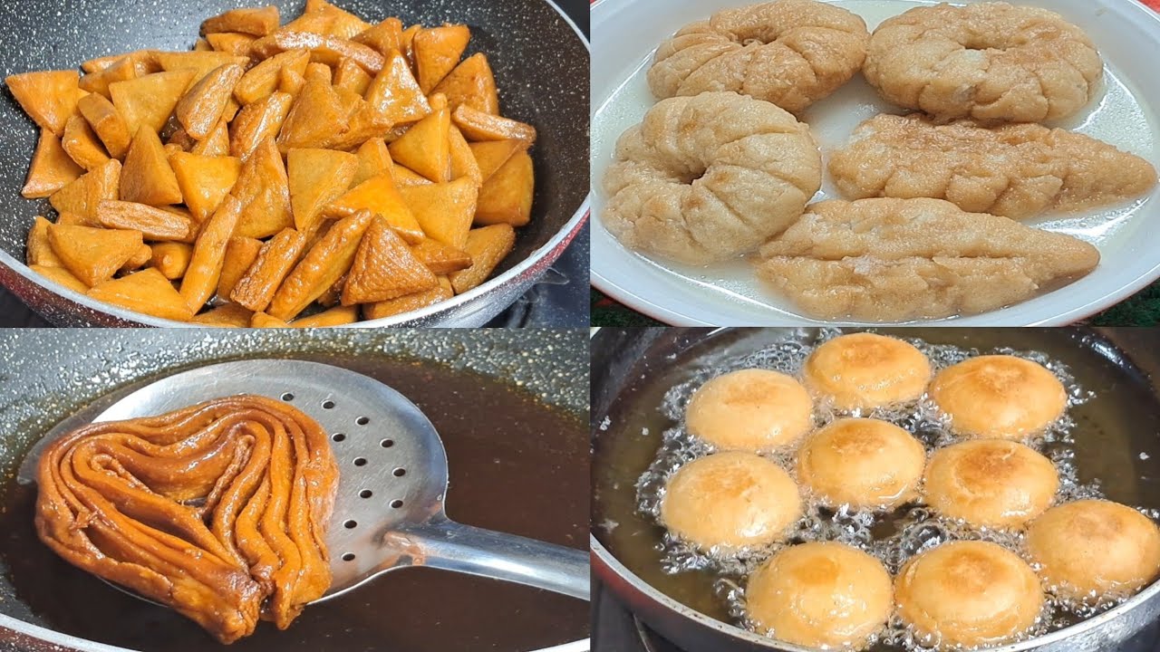 ৪ টি ভিন্ন স্বাদের পিঠার রেসিপি একসাথে। pitha recipe in bangla 