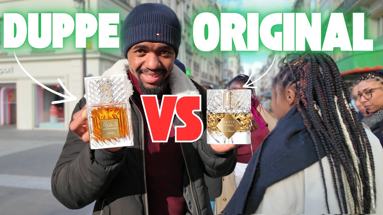 250€ vs 30€ : Quel parfum les gens préfèrent ? (Micro-Trottoir)