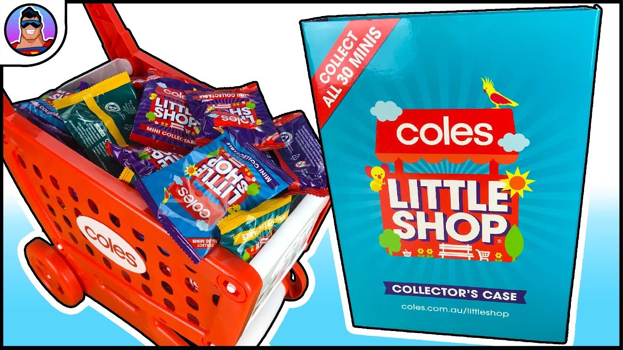 Coles Exclusive Little Shop Minis Opening + Collectible Food + Accessories | OzToyReviews